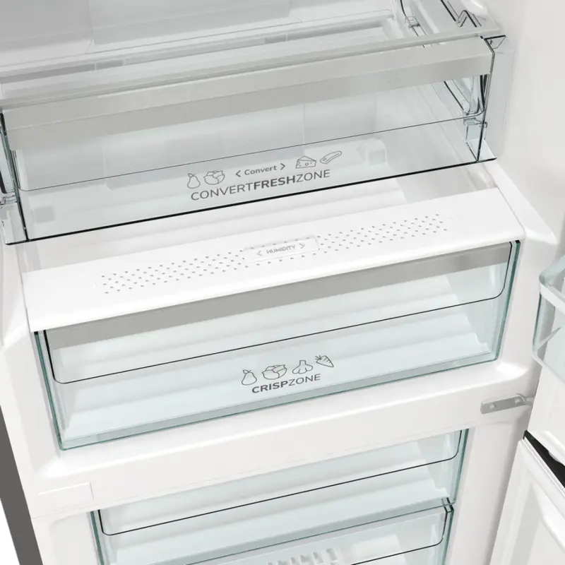 Frigider Gorenje NRK619DA2XL4, Oțel inoxidabil