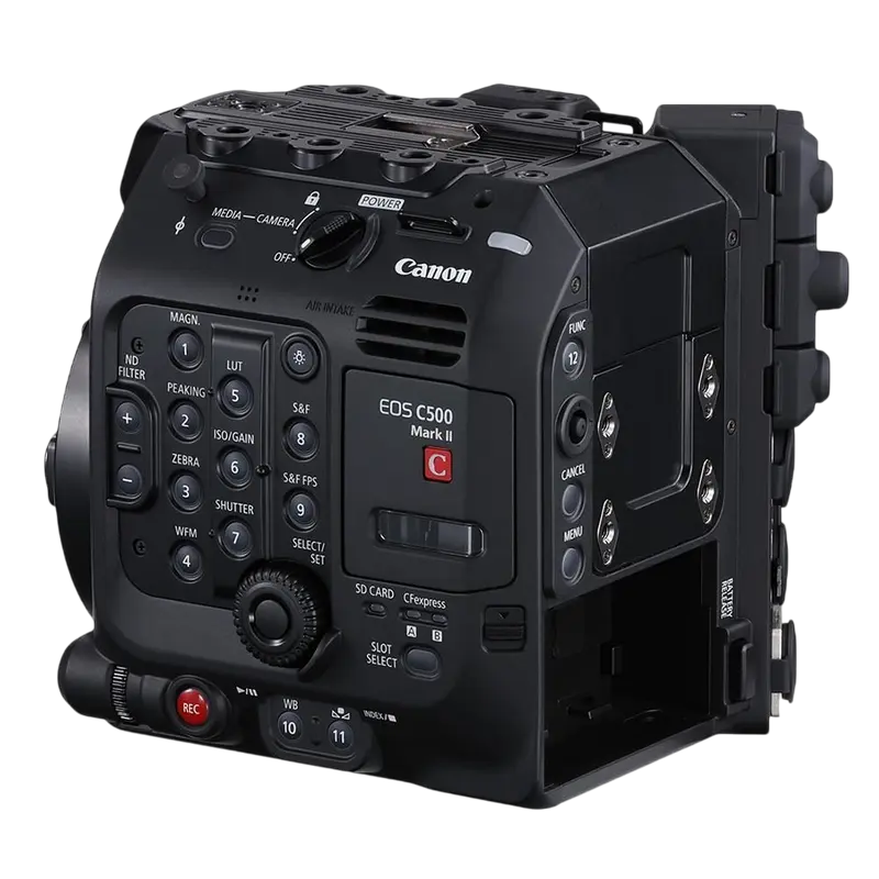 Cameră video Canon EOS C500 Mark II, Negru