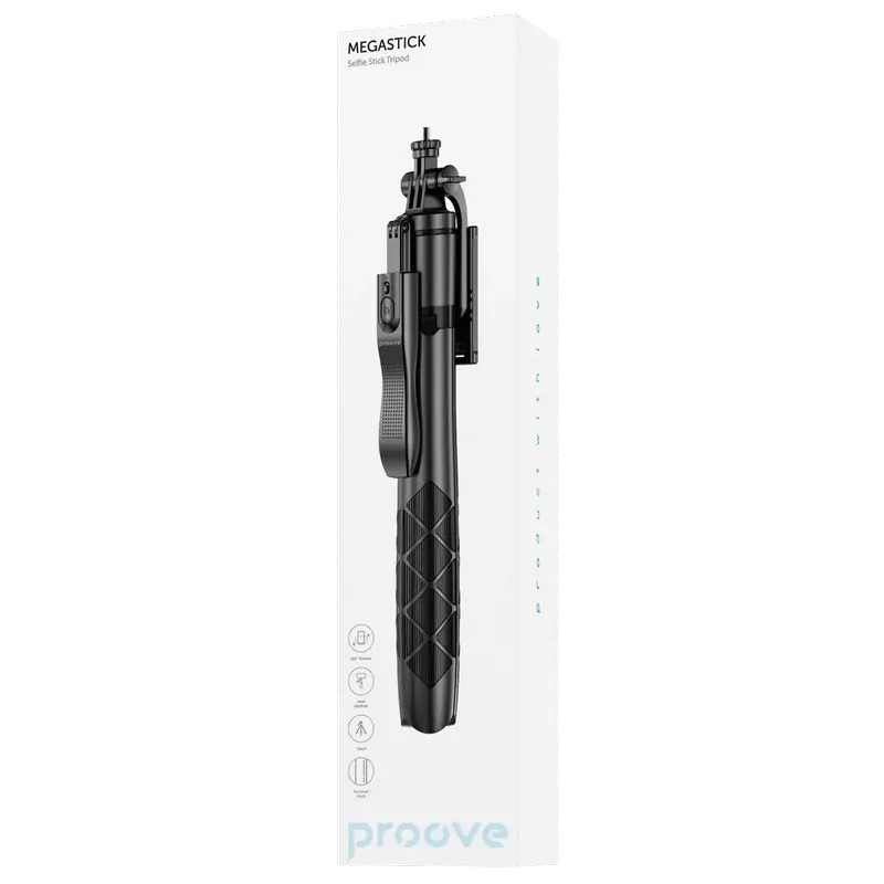 Монопод для селфи Proove MegaStick, Черный