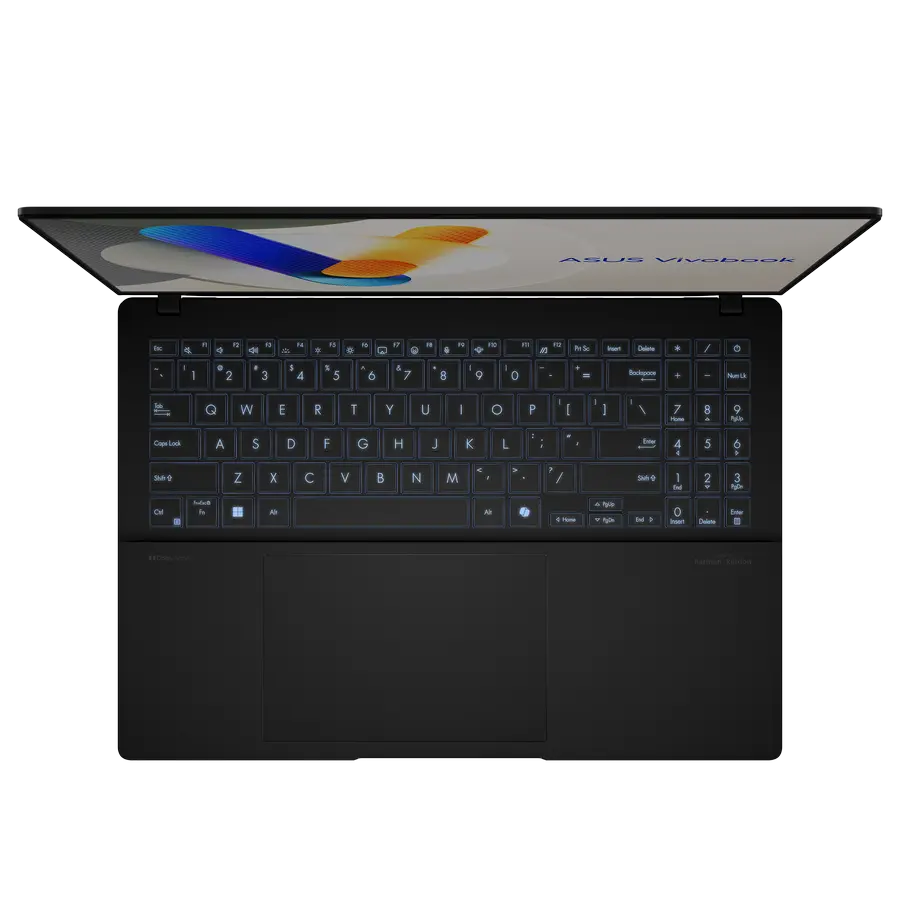 Laptop 16" ASUS Vivobook S 16 OLED S5606MA, Negru neutru, Intel Core Ultra 9 185H, 16GB/1024GB, Fără OS