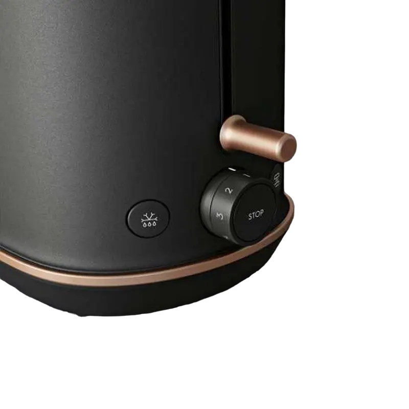 Тостер Electrolux E7T1-6BP, Black Pearl