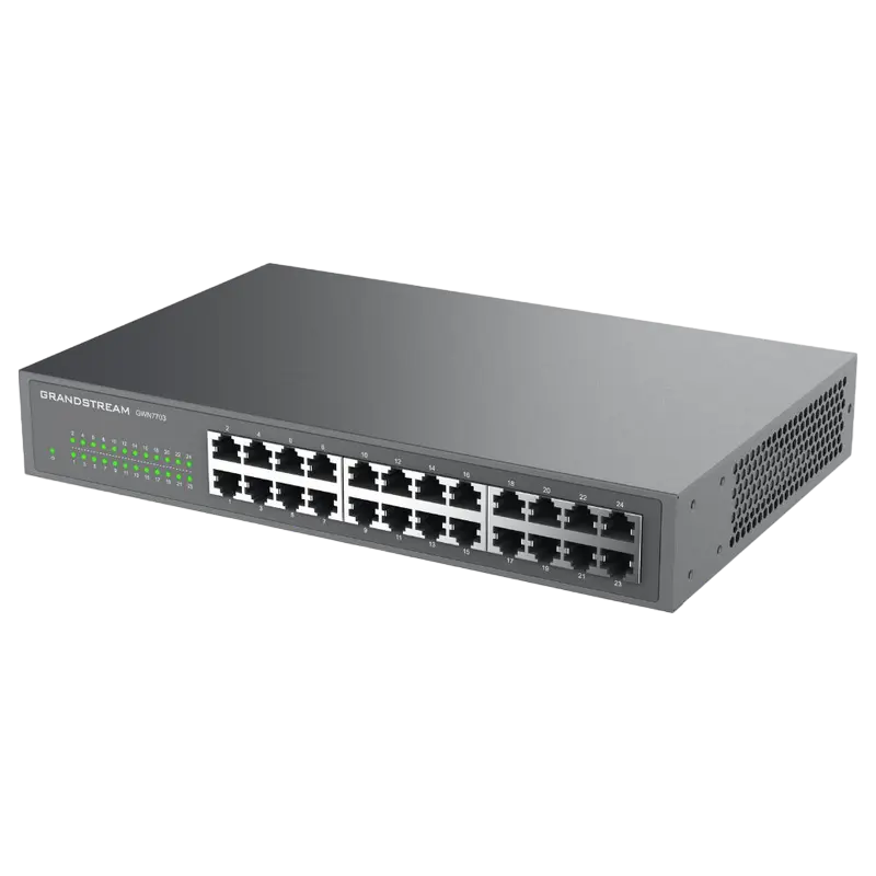 Switch de rețea Grandstream GWN7703, 24x 10/100/1000 Mbps