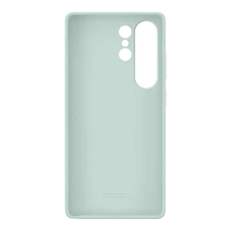 Husa Samsung Silicone Cover Galaxy S25 Ultra, Mentă