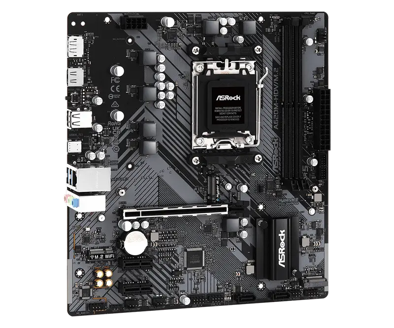 Placă de bază ASRock A620M-HDV/M.2, AM5, AMD A620, Micro-ATX