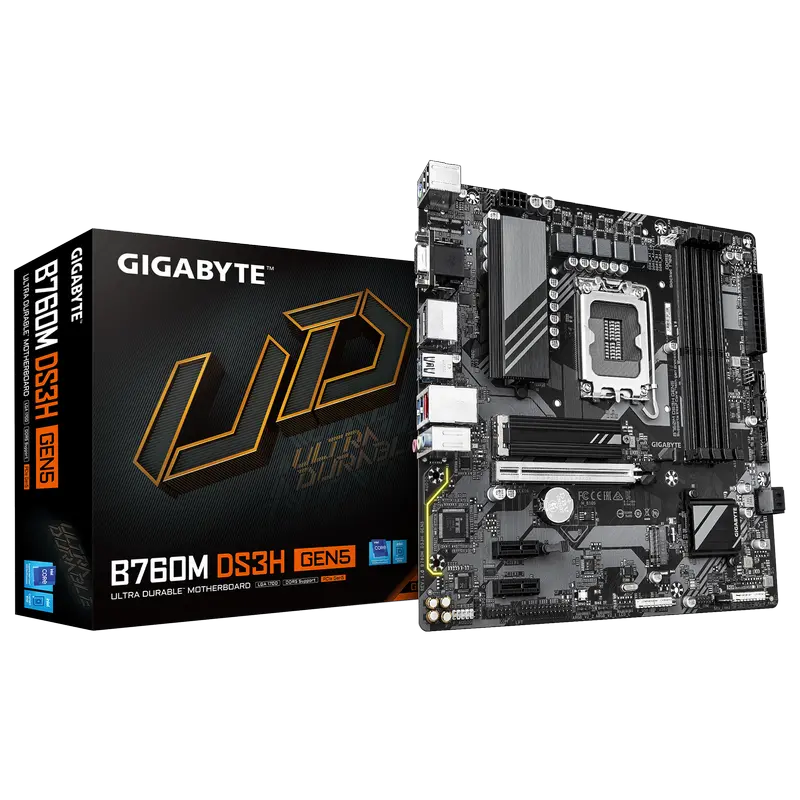 Материнская плата Gigabyte B760M DS..