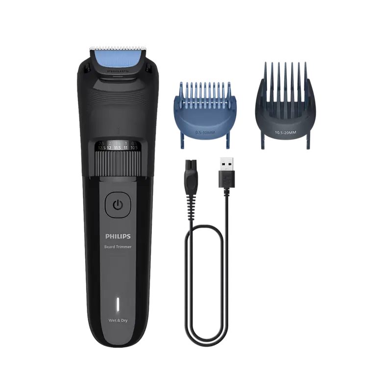 Trimmer pentru bărbați Philips BT3620/15, Negru