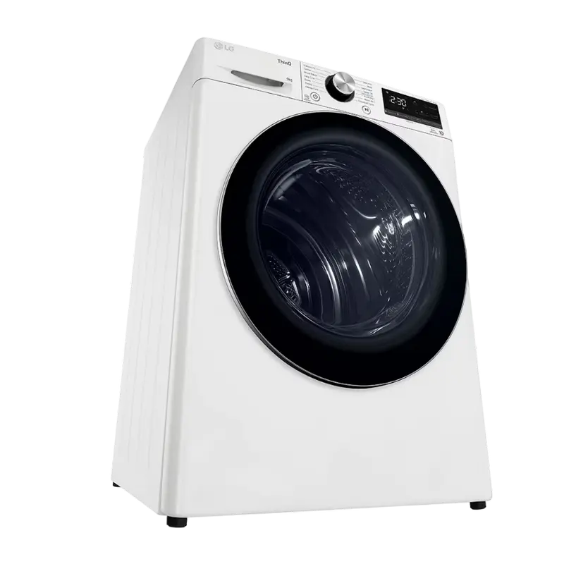 Maşină de uscat LG RH90V9AV2N, 9kg, Alb