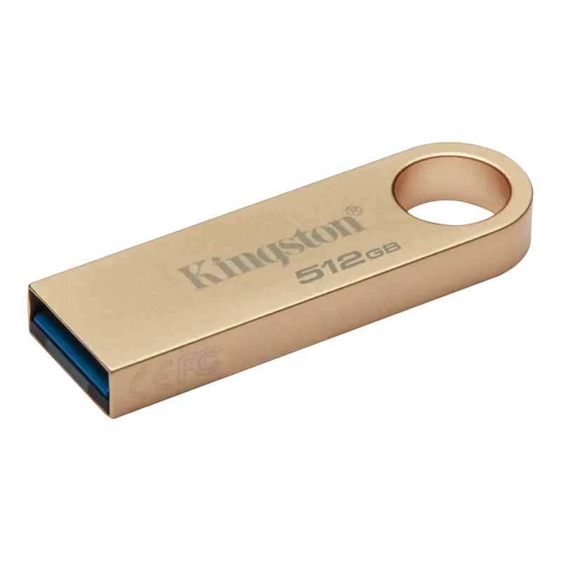Memorie USB Kingston DataTraveler SE9 G3, 512GB, Auriu