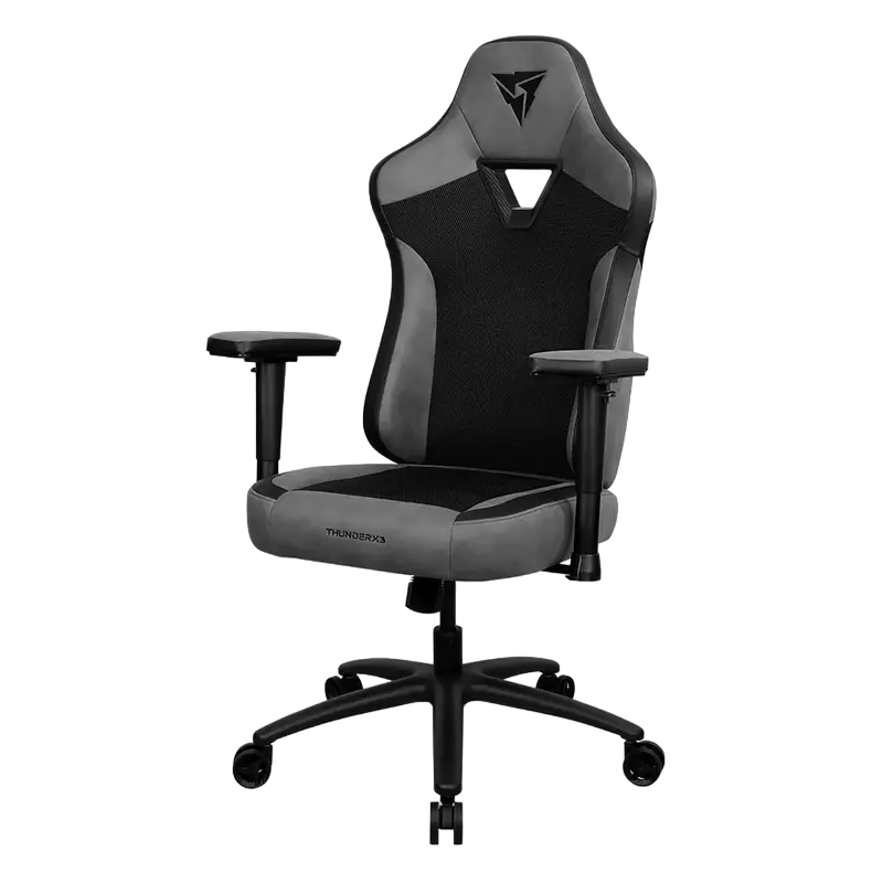 Scaun de joc ThunderX3 EAZE MESH, Plasă Ventilată, Negru