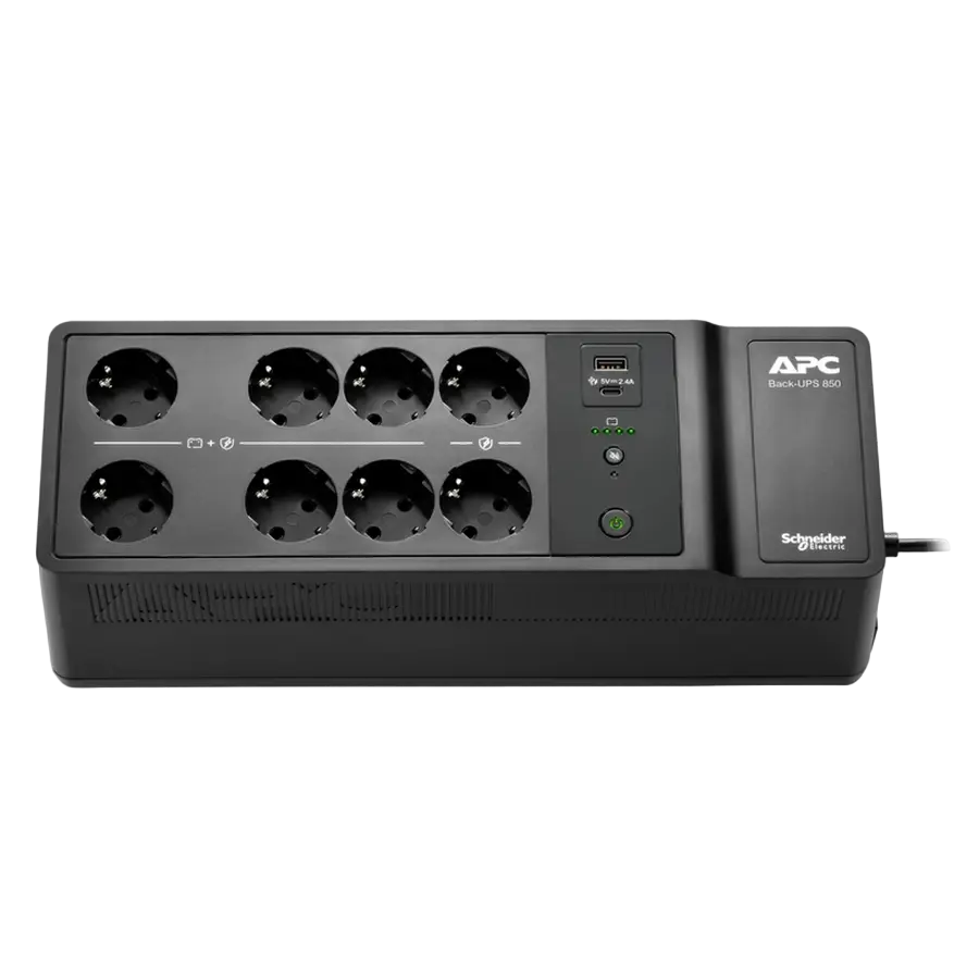 Sursă de alimentare neîntreruptibilă APC BE850G2-GR, 850VA, Turn