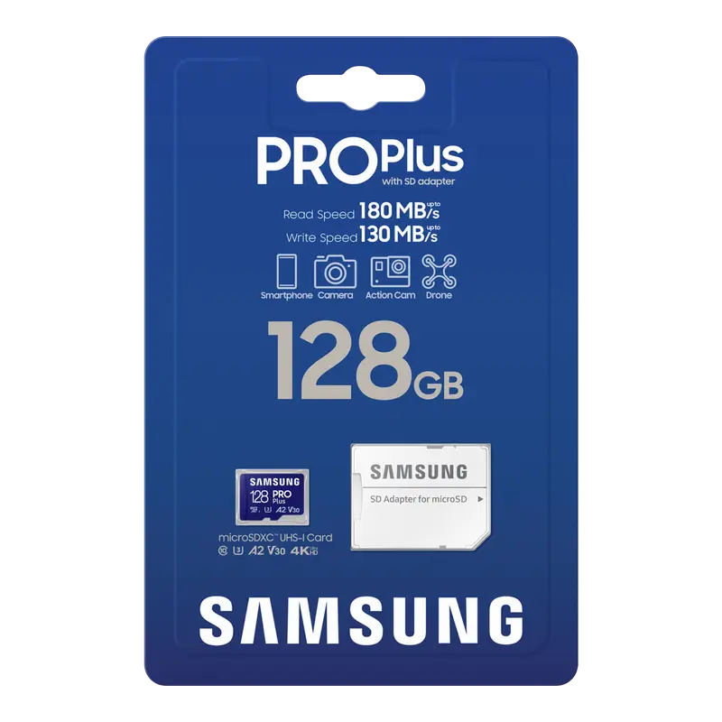 Card de Memorie Samsung EVO Plus MicroSDXC, 128GB (MB-MD128SA/EU)