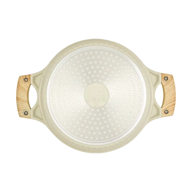 Cratiță RESTO 93803, 4,2L, 24cm, Bej