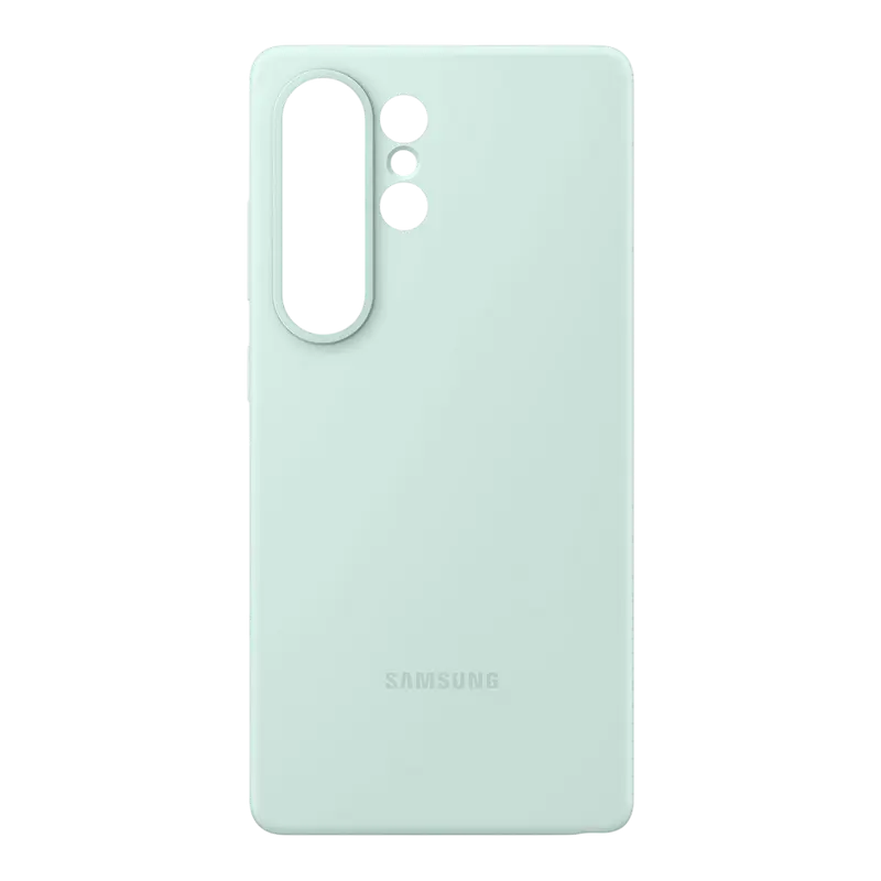 Husa Samsung Silicone Cover Galaxy S25 Ultra, Mentă