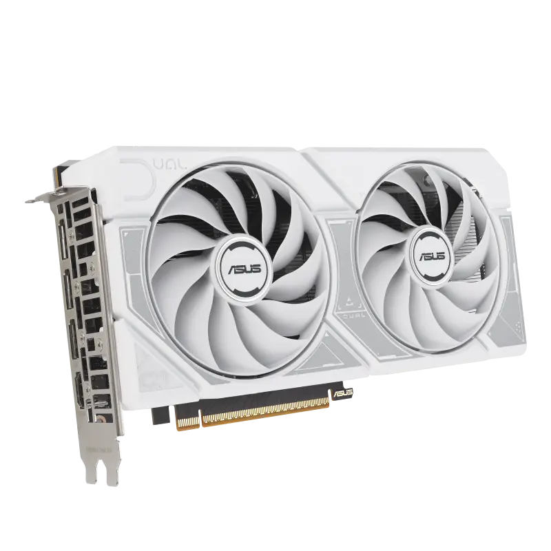 Placă video ASUS DUAL-RTX5060-O8G-WHITE, 8GB GDDR7 128bit