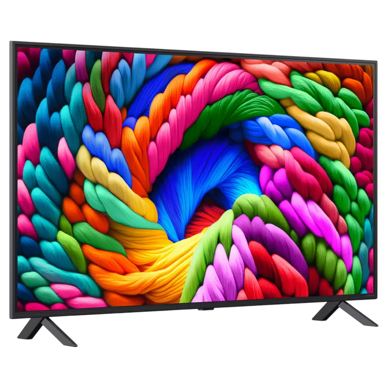 Televizor inteligent Nanocell de 55" LG 55NANO90A6B, rezoluție 3840x2160 4K UHD, webOS, negru