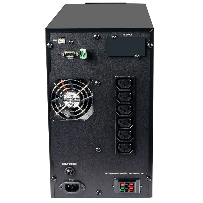 Источник бесперебойного питания PCM MAC-1500, Онлайн, 1500VA, Башня