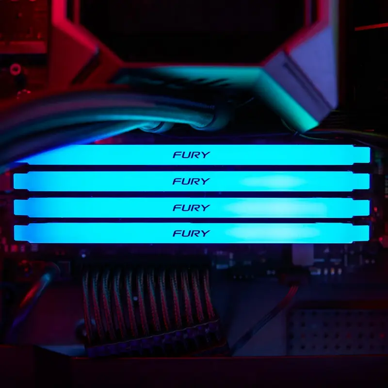 Memorie RAM Kingston FURY Beast RGB, DDR4 SDRAM, 2666 MHz, 8GB, KF426C16BB2A/8