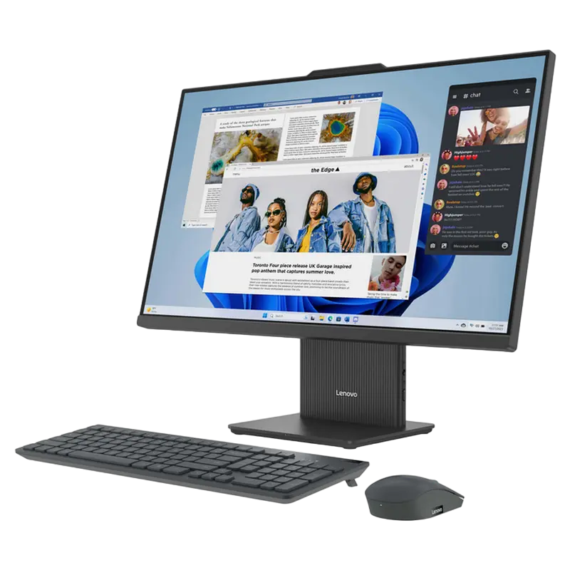 Computer All-in-One Lenovo IdeaCentre AIO 27IRH9, 27", Intel Core i7-13620H, 32GB/1024GB, Fără SO, Luna Grey