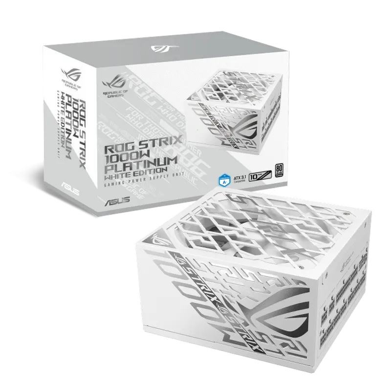 Sursă Alimentare PC ASUS ROG Strix 1000W Platinum, ATX, Complet modular