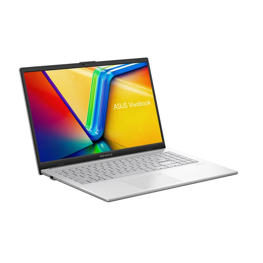 Laptop 15,6" ASUS Vivobook Go 15 E1504FA, Cool Silver, AMD Ryzen 5 7520U, 16GB/512GB, Fără SO
