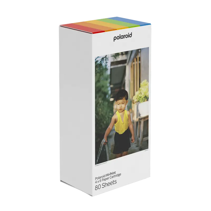 Фотопринтер Polaroid Everything Box Hi Print 4x6 + Paper cartridge, Белый | Красный