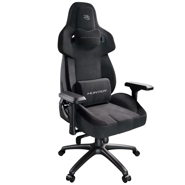 Scaun Gaming Proove Hunter, Textil, Negru