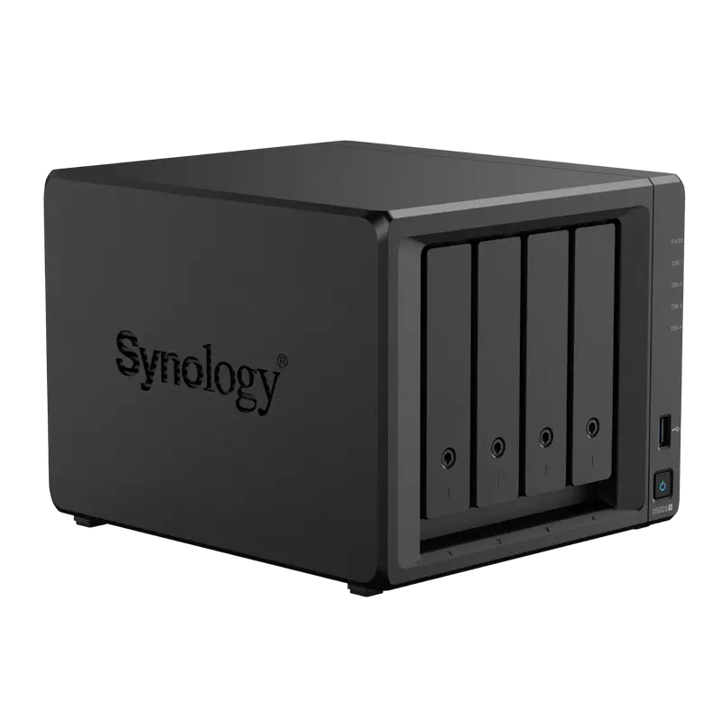 Stocare atașată la rețea SYNOLOGY DS925+, Negru