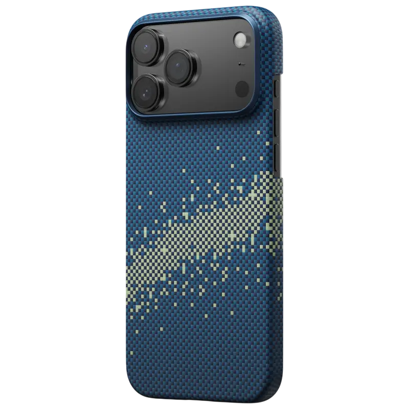 Husă Pitaka MagEZ 7 StarPeak pentru Apple iPhone 17 Pro, Milky way