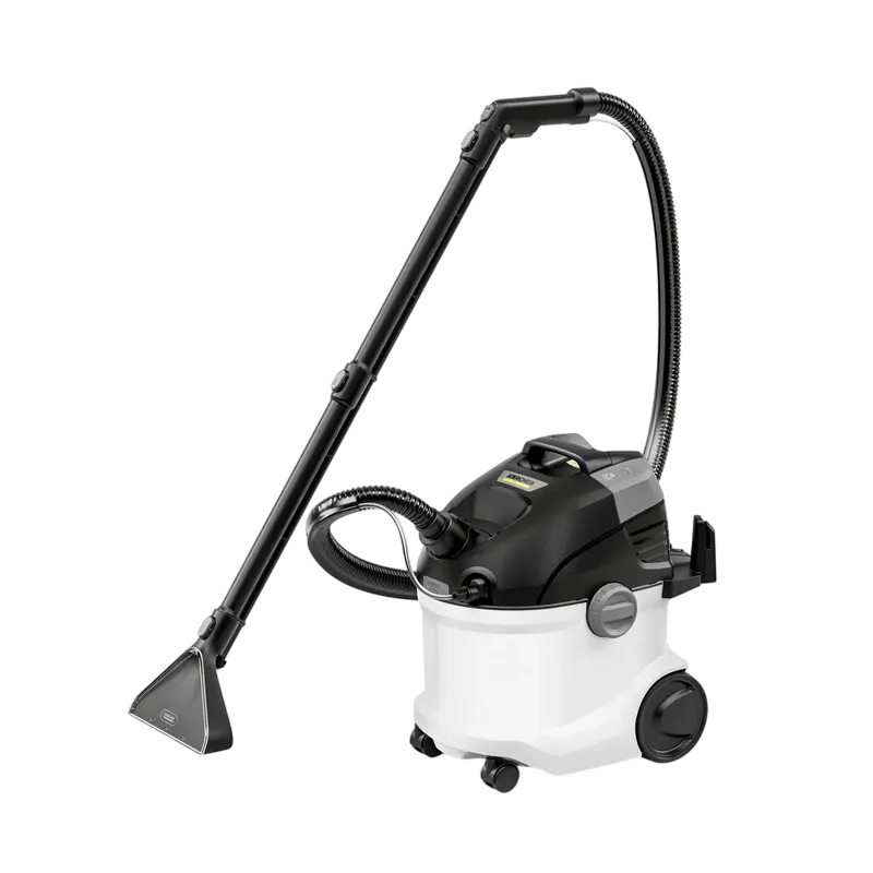 Aspirator Karcher SE 5 + Aspirator Manual CVH 2, Alb