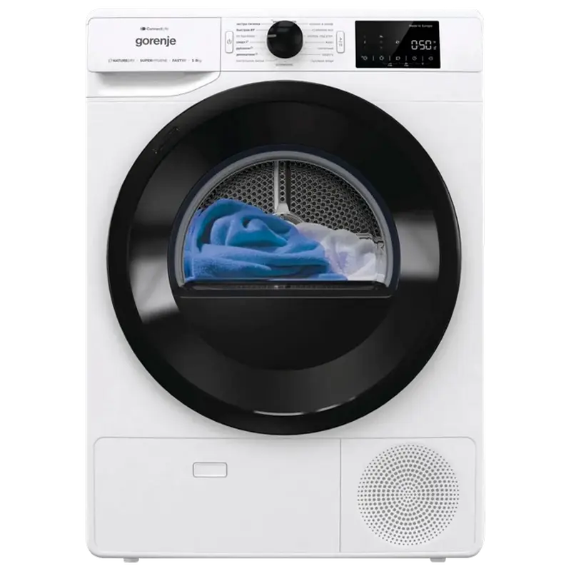 Cumpara  Mașini de uscat - Uscător de rufe Gorenje DPNE92GNLWIFI/UA, 9kg..