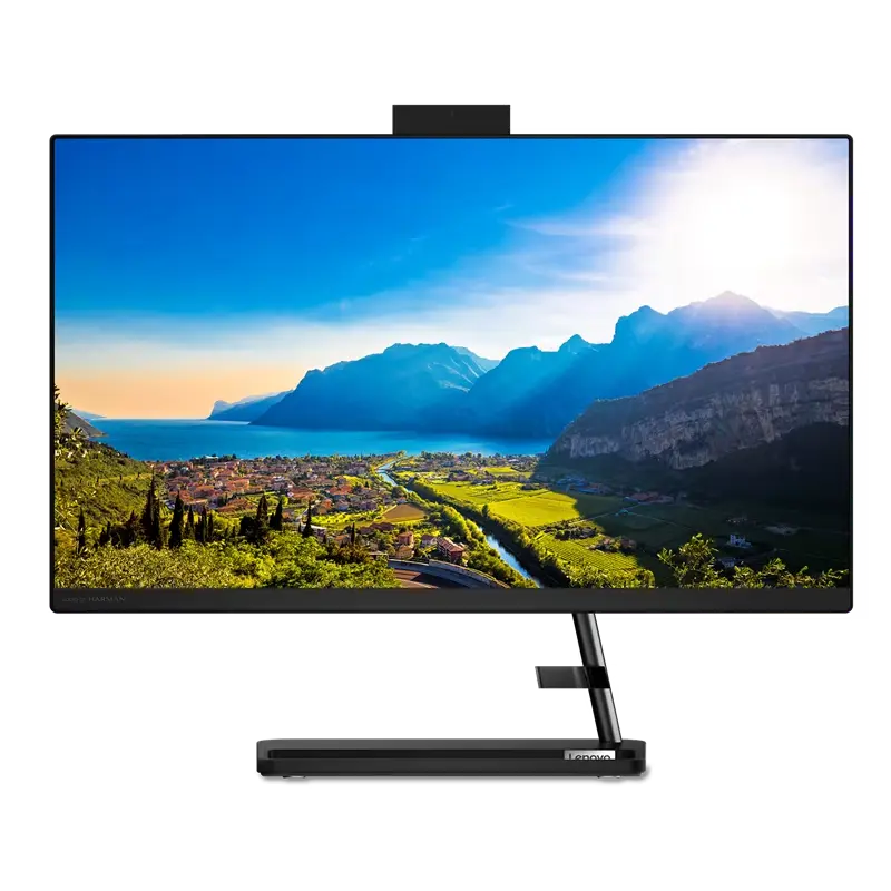 Computer All-in-One Lenovo IdeaCentre AIO 3 24ALC6, 23,8", AMD Ryzen 5 7430U, 8GB/512GB, Fără SO, Negru