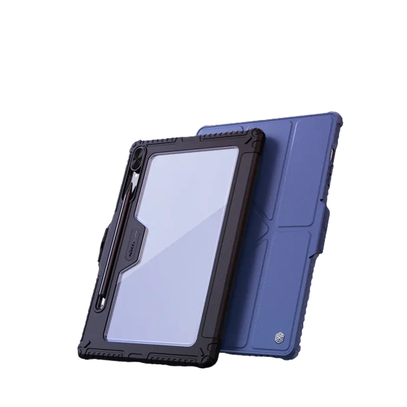 Husa carte Nillkin Samsung Galaxy Tab S9+/S9 FE+ Bumper Pro Case, Negru