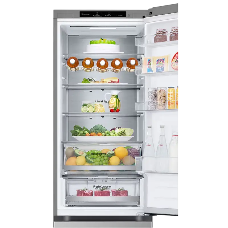 Frigider LG GBV5240DPY, Oțel inoxidabil