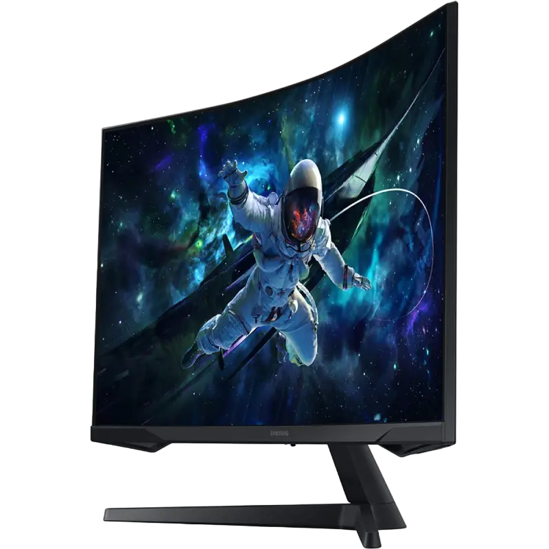 31,5" Monitor Gaming Samsung S32CG55, VA 2560x1440 WQHD, Negru