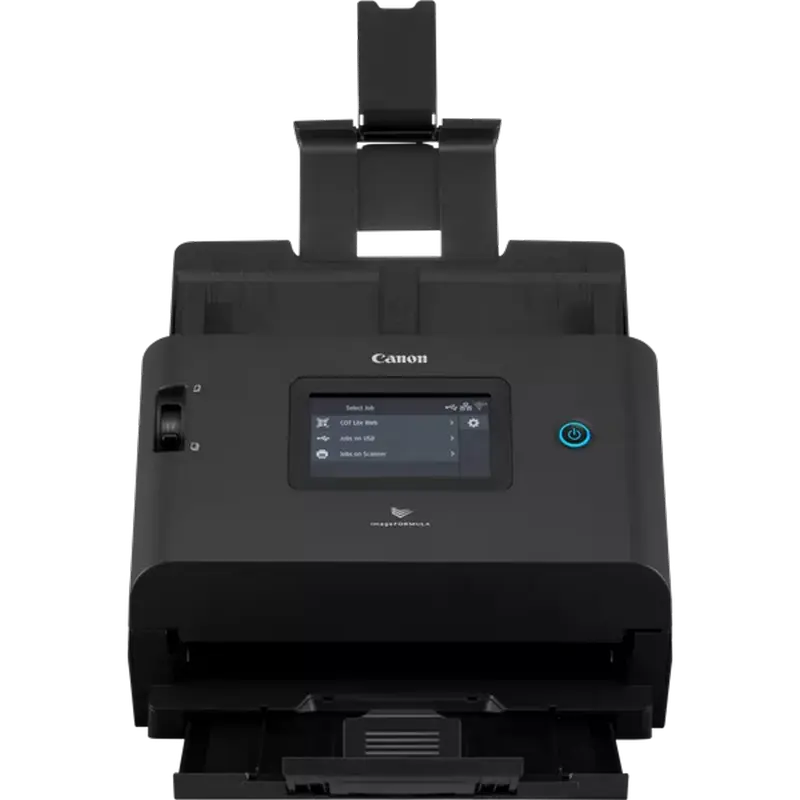 Scaner de documente cu alimentare automată Canon imageFORMULA DR-S350NW, A4, Negru