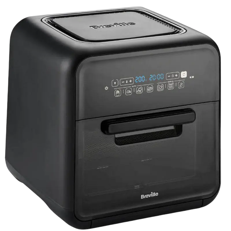 Friteuză cu aer cald Breville VDF127X-DIM, Negru