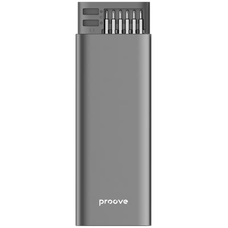 Set de șurubelnițe Proove Fixer 51in1, Gri