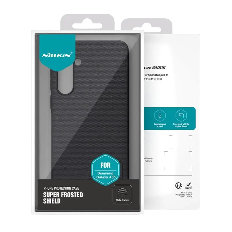 Husa Nillkin pentru Samsung Galaxy A35 Frosted, Negru