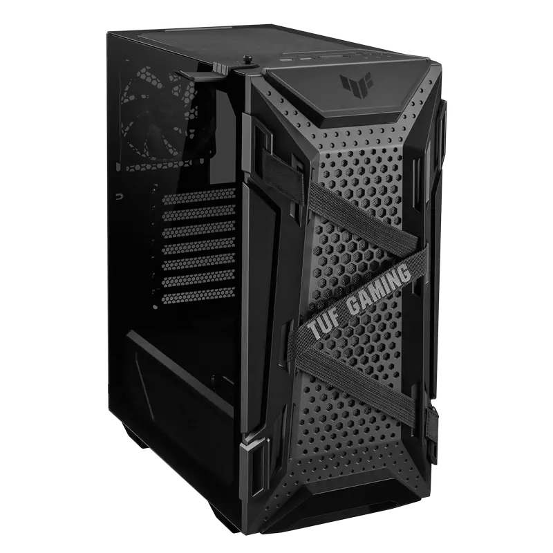 Компьютерный корпус ASUS TUF Gaming GT301, Midi-Tower, Без блока питания, Чёрный