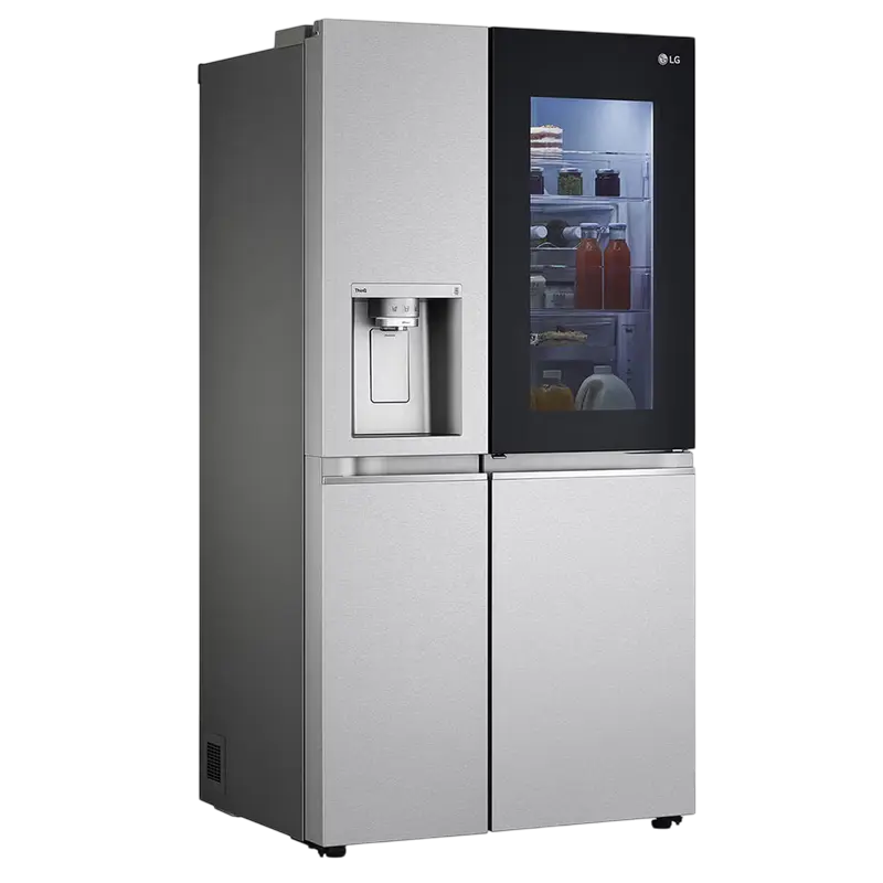 Frigider LG GSXV91MBAE, Argintiu