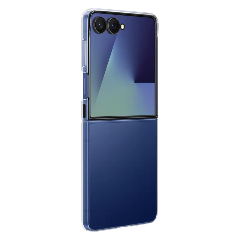 Чехол Samsung Clear для Galaxy Flip 7, Прозрачный