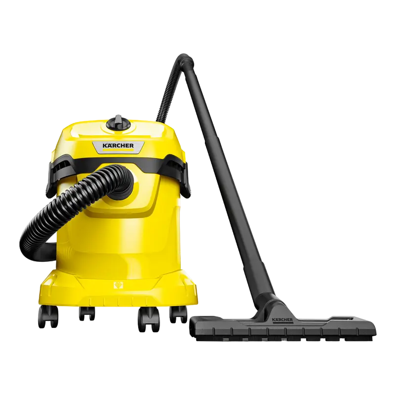 Aspirator Karcher WD 2 Plus V-12/4/18 + Filtre-saci KFI 357, Galben