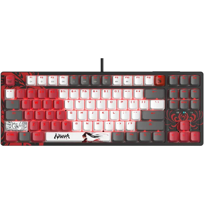 Tastatură Bloody S87, Cu fir, Narak..