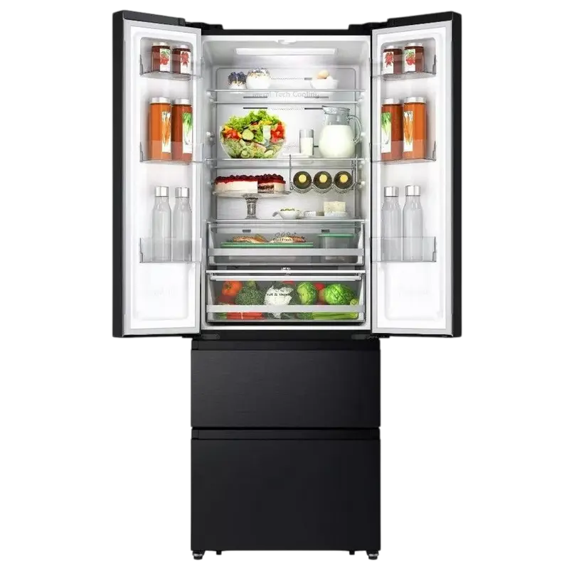 Frigider Hisense RF632N4AFE1, Negru