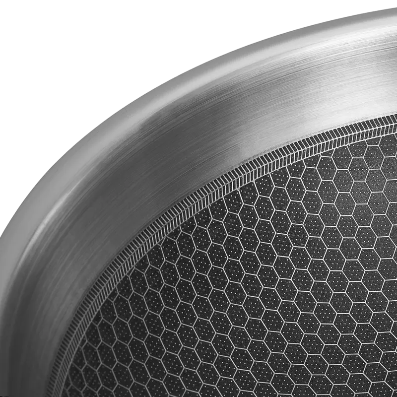 Tigaie WOK RESTO 95349, 28cm, Oțel inoxidabil
