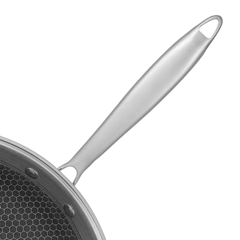 Tigaie WOK RESTO 95349, 28cm, Oțel inoxidabil