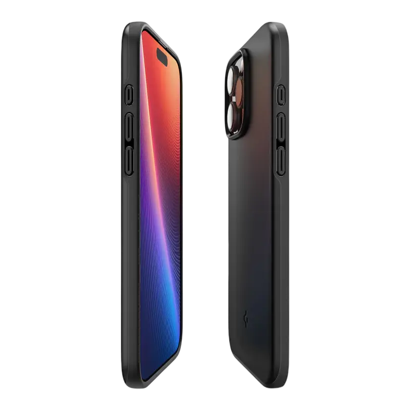 Husa Spigen iPhone 16 Pro Max Thin Fit Mag, Neagră