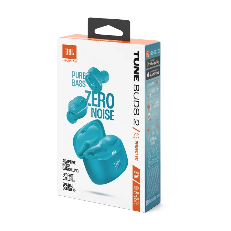Căști JBL Tune Buds 2, Turquoise