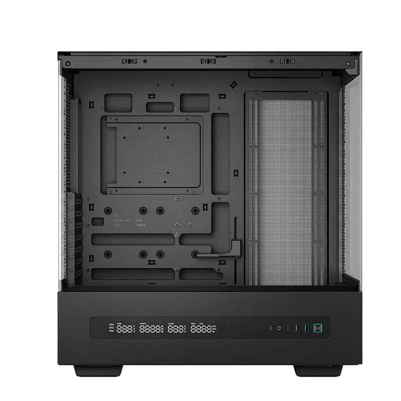 Carcasă PC Deepcool CH690 Digital, Midi-Tower, Fără PSU, Negru