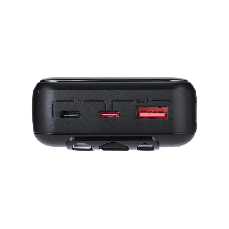 Încărcător portabil Rivacase VA2221, 20000mAh, Negru